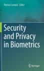 Image for Security and Privacy in Biometrics