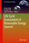 Image for Life Cycle Assessment of Renewable Energy Sources