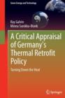 Image for A Critical Appraisal of Germany&#39;s Thermal Retrofit Policy