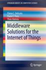 Image for Middleware Solutions for the Internet of Things
