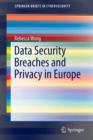 Image for Data Security Breaches and Privacy in Europe