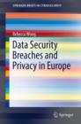 Image for Data security breaches and privacy in Europe