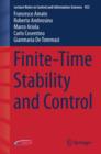 Image for Finite-Time Stability and Control