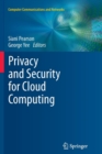 Image for Privacy and Security for Cloud Computing