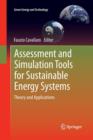 Image for Assessment and Simulation Tools for Sustainable Energy Systems : Theory and Applications