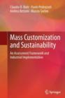 Image for Mass Customization and Sustainability