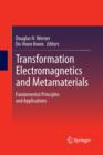 Image for Transformation Electromagnetics and Metamaterials
