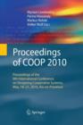 Image for Proceedings of COOP 2010 : Proceedings of the 9th International Conference on Designing Cooperative Systems, May, 18-21, 2010, Aix-en-Provence