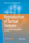 Image for Reproduction of Tactual Textures : Transducers, Mechanics and Signal Encoding