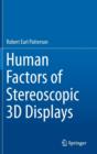 Image for Human factors of stereoscopic 3D displays