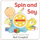 Image for Spin and say  : a first words book