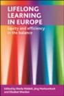 Image for Lifelong learning in Europe: equity and efficiency in the balance