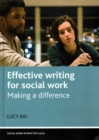 Image for Effective writing for social work  : making a difference