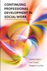 Image for Continuing professional development in social work