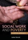 Image for Social work and poverty  : a critical approach