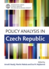 Image for Policy analysis in the Czech Republic