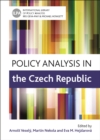 Image for Policy analysis in the Czech Republic