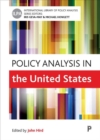 Image for Policy analysis in the United States