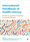 Image for International handbook of health literacy: research, practice and policy across the life-span