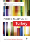 Image for Policy Analysis in Turkey