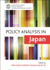 Image for Policy analysis in Japan : 4