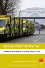 Image for Social Policy Review. 34 Analysis and Debate in Social Policy, 2022