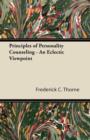 Image for Principles of Personality Counseling - An Eclectic Viewpoint