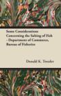 Image for Some Considerations Concerning the Salting of Fish - Department of Commerce, Bureau of Fisheries