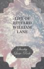 Image for Life of Edward William Lane