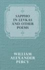 Image for Sappho in Levkas and Other Poems