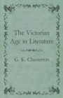 Image for The Victorian Age in Literature
