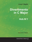 Image for Divertimento in C Major Hob.IV : 1 - For 3 Guitars