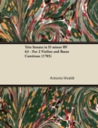 Image for Trio Sonata in D Minor RV 63 - For 2 Violins and Basso Continuo (1705)