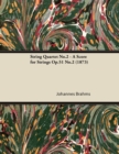 Image for String Quartet No.2 - A Score for Strings Op.51 No.2 (1873)