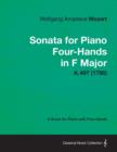 Image for Sonata for Piano Four-Hands in F Major - A Score for Piano with Four Hands K.497 (1786)