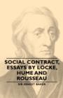 Image for Social Contract, Essays by Locke, Hume and Rousseau.