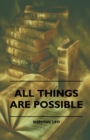 Image for All Things are Possible
