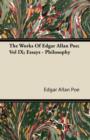 Image for Works Of Edgar Allan Poe; Vol IX; Essays - Philosophy