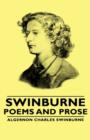 Image for Swinburne - Poems and Prose