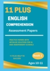 Image for 11 Plus English Comprehension Assessment Papers
