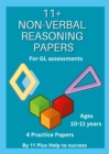 Image for 11+ Non -verbal REASONING Papers for GL Assessments