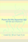 Image for Poems for the Aquarian Age: 2013 The Age of Experience