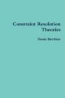 Image for Constraint Resolution Theories