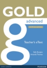 Image for Gold Advanced eText Teacher CD-ROM