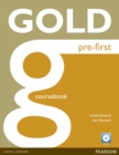 Image for Gold Pre-First Coursebook for CD-ROM Pack