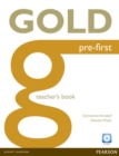 Image for Gold Pre-first Teacher&#39;s Book and Test Master CD-ROM Pack
