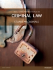 Image for Text, cases and materials on criminal law
