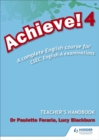 Image for Achieve! Teacher Handbook 4: A Complete English Course for CSEC English A