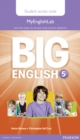 Image for Big English 5 Pupil&#39;s MyLab Access Code for Pack