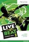 Image for Live Beat 3 Students&#39; Book for MyEnglishLab Pack